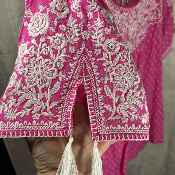 Savanna Jane Embroidered Blouse L - Picture 4 of 6